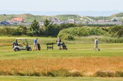 Golfbane i sommerhusområde nær Søndervig 