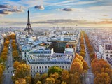 Luftfoto af Paris