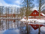 Rødt hus i Småland
