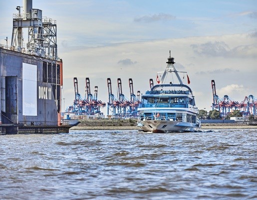 XXL havnerundfart i Hamborg