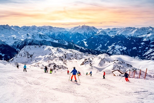 Skisportsområde i Zillertal, Tyrol