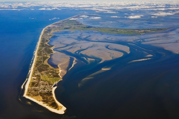 Sylt set fra luften