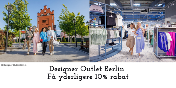 Designer Outlet Berlin med rabat
