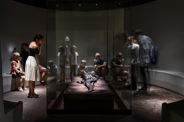 Grauballemanden på Moesgaard Museum