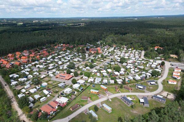 Hytte til 4 personer på campingplads i Soltau