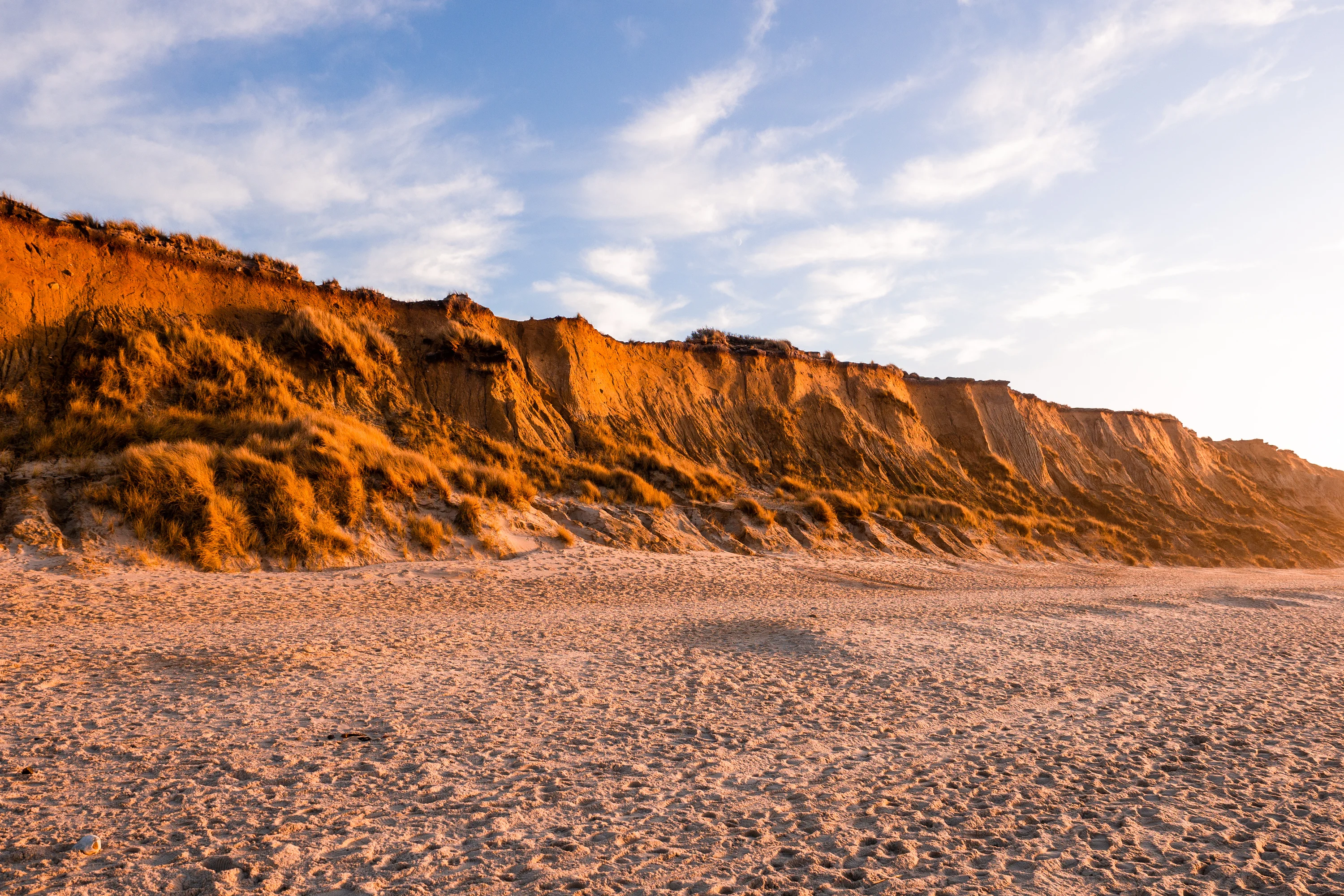 Rotes Kliff på Sylt