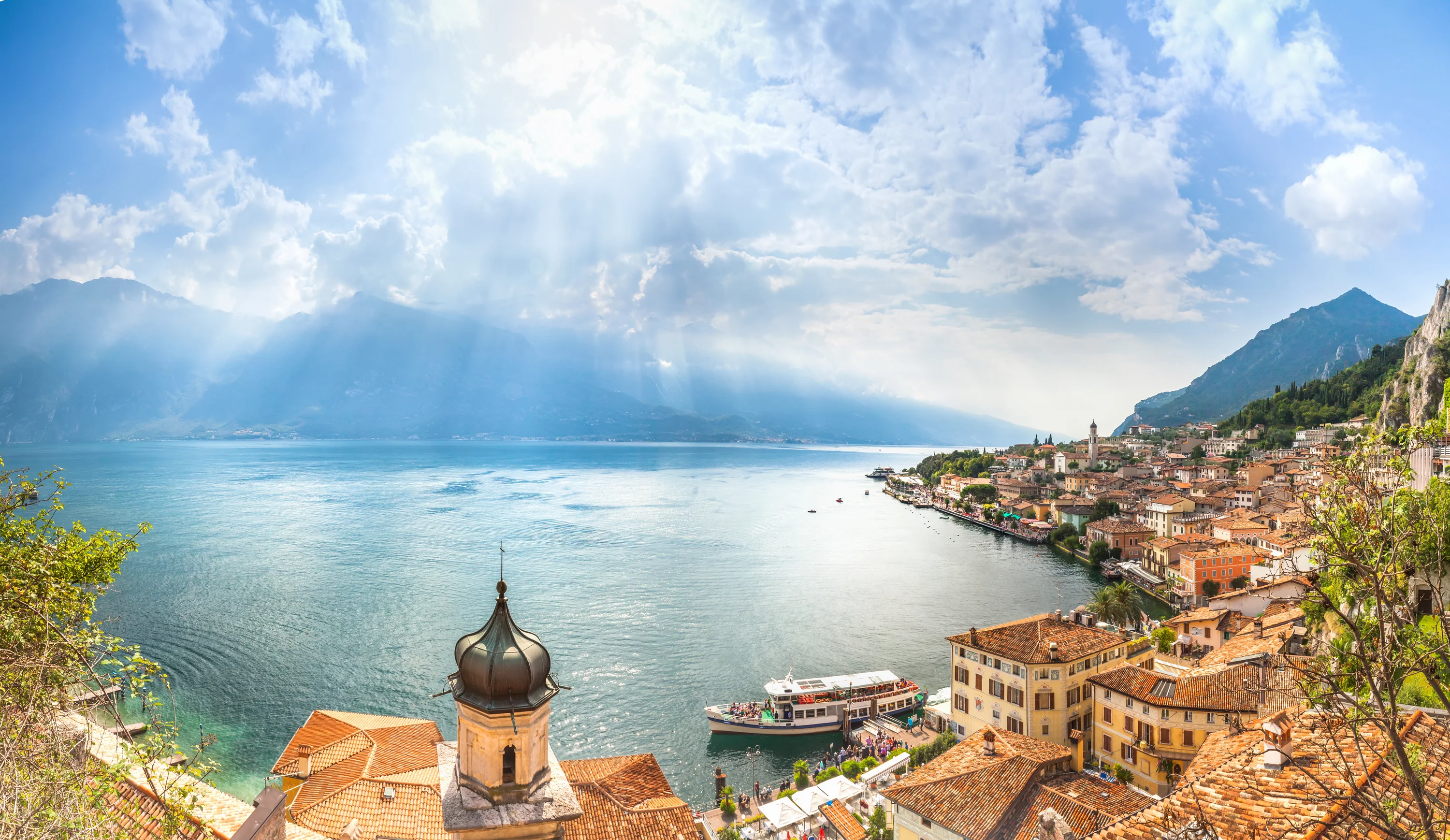 Limone sul Garda ved Gardasøen