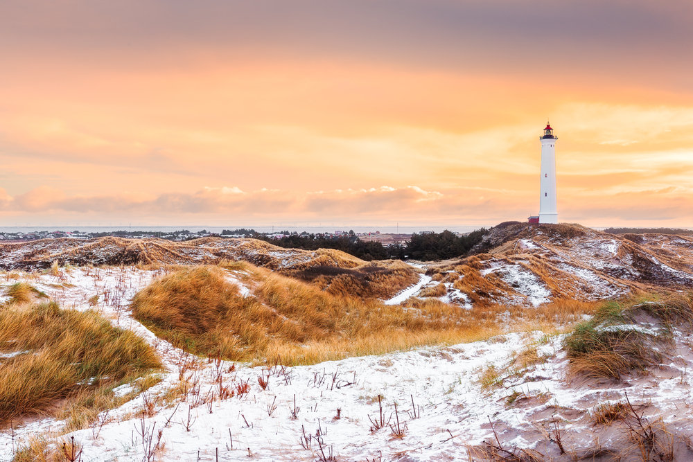 Lyngvig Fyr nær Hvide Sande