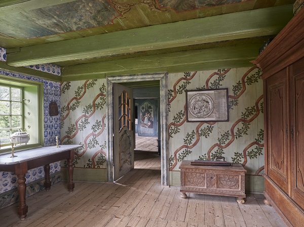 Stue på Nationalmuseets Kommandørgård